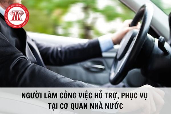 Cơ quan nhà nước ký hợp đồng làm việc với lái xe, bảo vệ, phục vụ thì áp dụng bảng lương như thế nào?