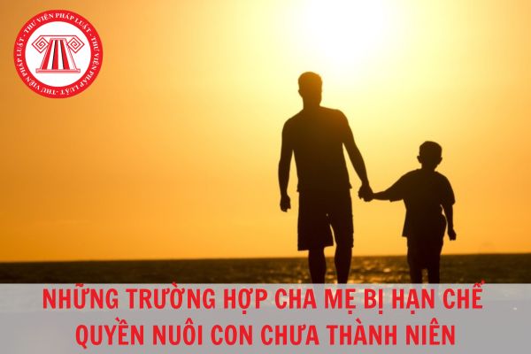 Khi nào thì cha mẹ sẽ bị hạn chế quyền nuôi con chưa thành niên?