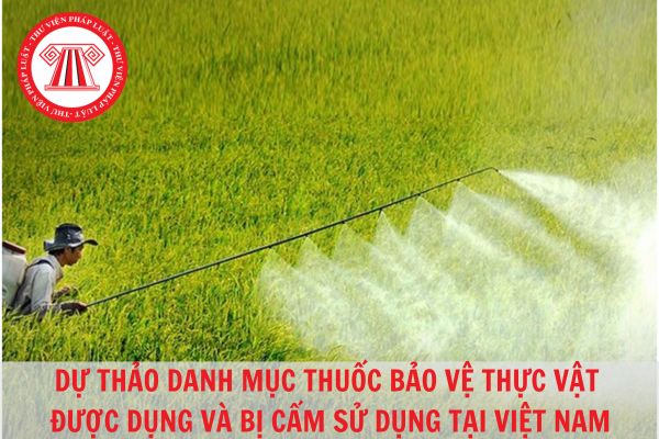 Dự thảo danh mục thuốc bảo vệ thực vật được sử dụng và bị cấm sử dụng tại Việt Nam?
