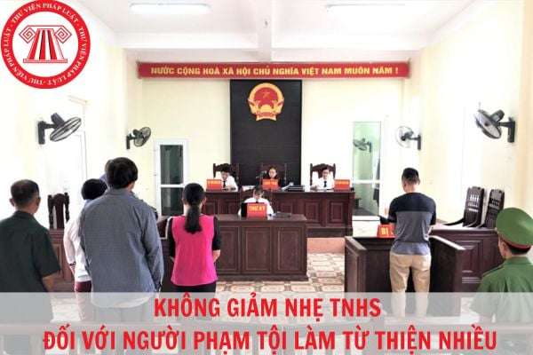 Làm từ thiện nhiều có được xem là tình tiết giảm nhẹ trách nhiệm hình sự không?