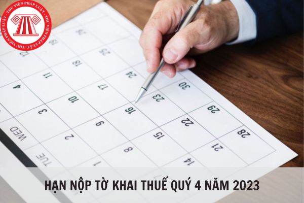 Nộp tờ khai thuế quý 4/2023 trước tết hay sau tết?