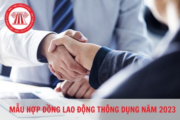 Mẫu hợp đồng lao động thông dụng hiện nay?