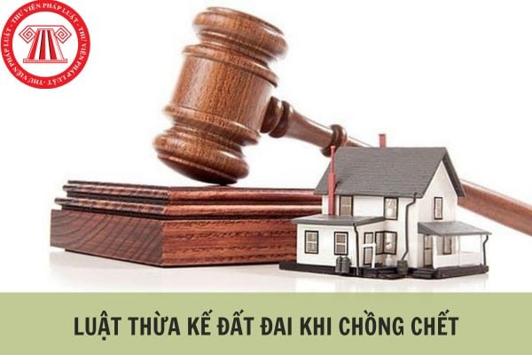 Luật thừa kế đất đai khi chồng chết theo quy định hiện nay?