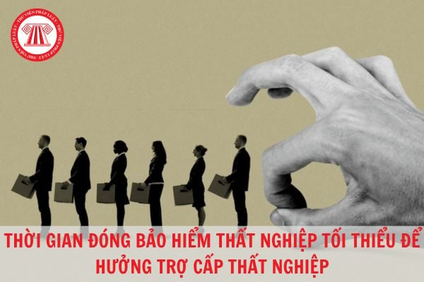 Đóng bảo hiểm thất nghiệp mấy tháng thì được hưởng trợ cấp thất nghiệp?