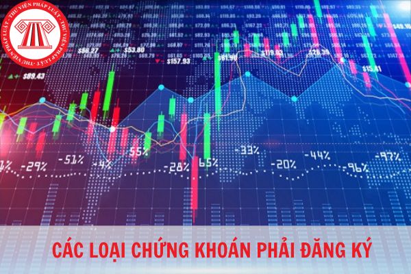 Các loại chứng khoán nào phải đăng ký tại Tổng công ty lưu ký và bù trừ chứng khoán Việt Nam?