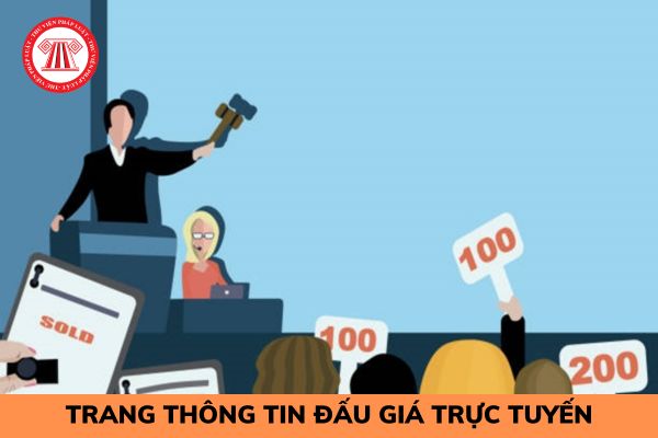 Trang thông tin đấu giá trực tuyến có các yêu cầu mới từ ngày 01/09/2023?