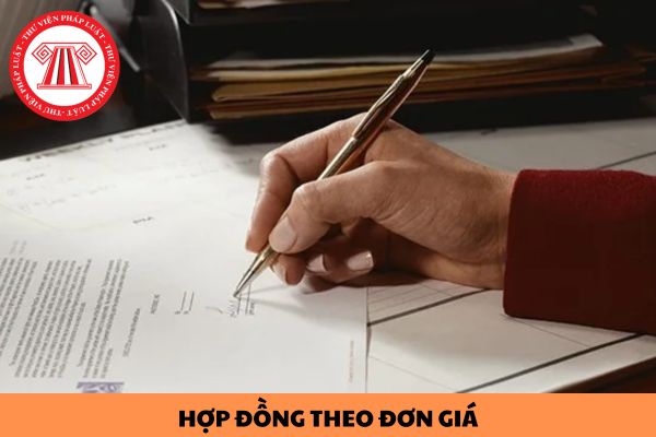 Việc thanh toán đối với loại hợp đồng đấu thầu theo đơn giá điều chỉnh được thực hiện theo nguyên tắc nào?