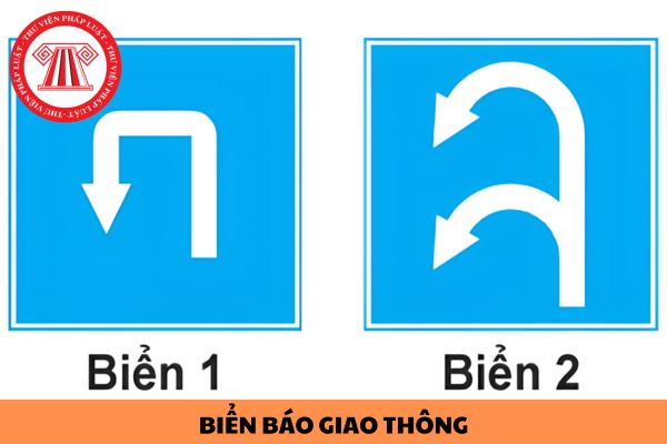 Biển báo giao thông chỉ dẫn vị trí được phép quay đầu xe được quy định như thế nào?