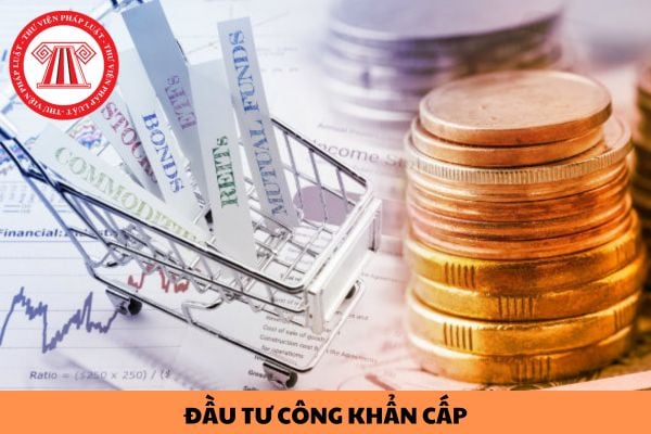 Dự án đầu tư công khẩn cấp có phải quyết định chủ trương đầu tư không?