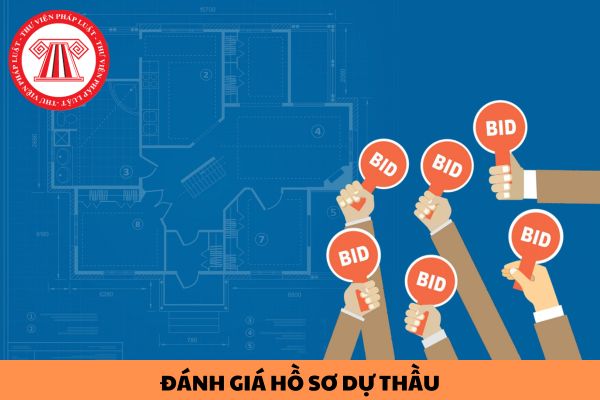 Phương pháp đánh giá hồ sơ dự thầu đối với gói thầu cung cấp dịch vụ phi tư vấn, mua sắm hàng hóa, xây lắp, hỗn hợp kết hợp giữa kỹ thuật và giá được quy định như thế nào?