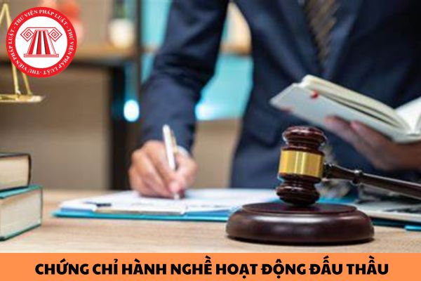 Chứng chỉ hành nghề hoạt động đấu thầu có được cấp cho cá nhân thuộc ban quản lý dự án khu vực không?