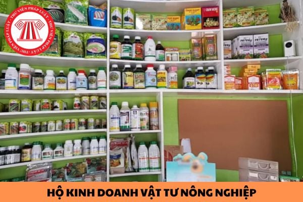 Mẫu giấy đề nghị đăng ký hộ kinh doanh vật tư nông nghiệp hiện nay được quy định như thế nào?