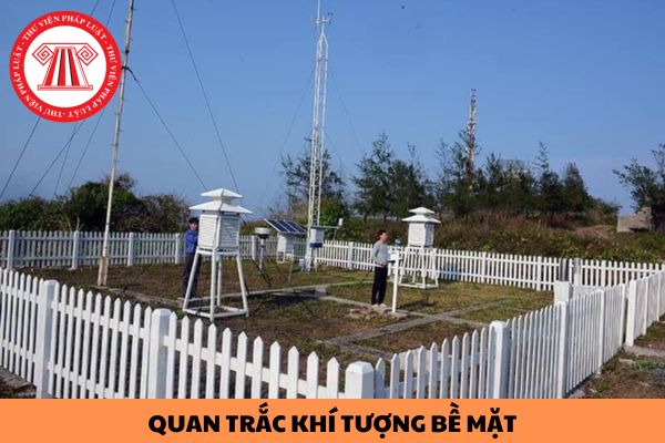 Bảng thông số kỹ thuật phương tiện đo thủ công trong quan trắc khí tượng bề mặt như thế nào?