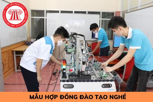 Mẫu hợp đồng đào tạo nghề mới nhất năm 2023?