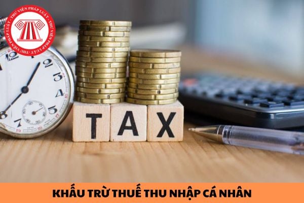 Mẫu chứng từ khấu trừ thuế thu nhập cá nhân áp dụng năm 2024 như thế nào?