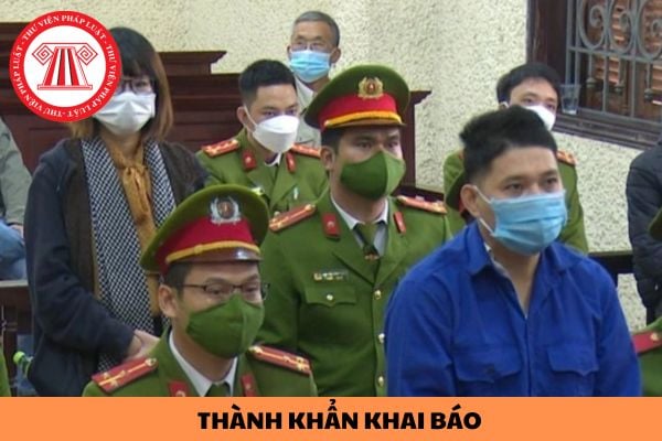 Thành khẩn khai báo là gì? Có thể căn cứ vào tình tiết thành khẩn khai báo để cho hưởng án treo không?