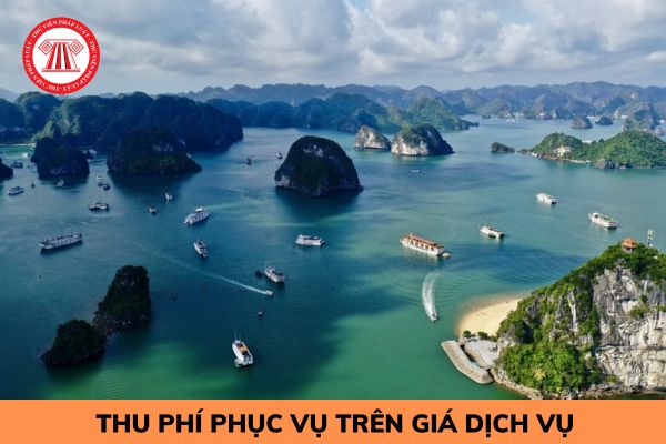 Các đơn vị kinh doanh nào được phép thu phí phục vụ trên giá các dịch vụ?