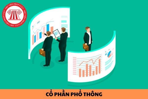 Cổ tức trả cho cổ phần phổ thông được xác định căn cứ vào đâu? Công ty cổ phần chỉ được trả cổ tức của cổ phần phổ thông khi có đủ các điều kiện gì?