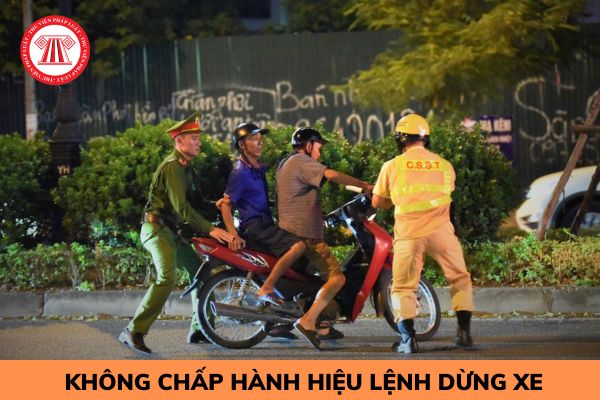 Không chấp hành hiệu lệnh dừng xe gây tai nạn chết người bị xử lý như thế nào?