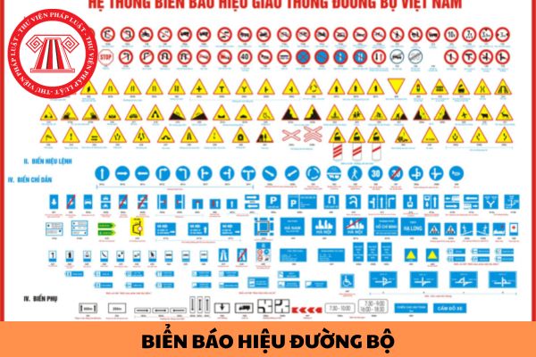 05 nhóm biển báo hiệu đường bộ được quy định như thế nào?