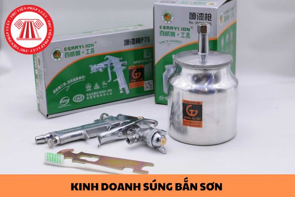 Kinh doanh súng bắn sơn có cần phải có phương án bảo đảm an ninh, trật tự không?