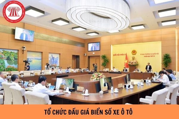 Bộ Công an thông báo lựa chọn Tổ chức đấu giá biển số xe ô tô năm 2023? (Hình từ Internet).