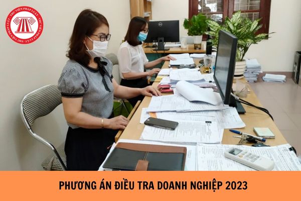 Một số nội dung chính của phương án điều tra doanh nghiệp năm 2023?