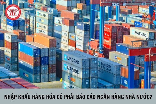 Nhập khẩu hàng hóa có phải báo cáo Ngân hàng Nhà nước không? (Hình từ Internet).