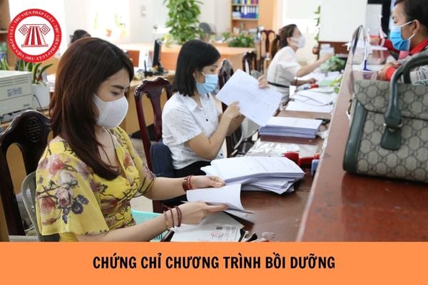 Viên chức có được thay thế chứng chỉ chương trình bồi dưỡng bằng chứng chỉ hành nghề hay không?