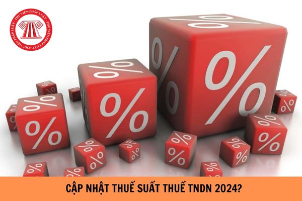 Cập nhật thuế suất thuế TNDN năm 2024?