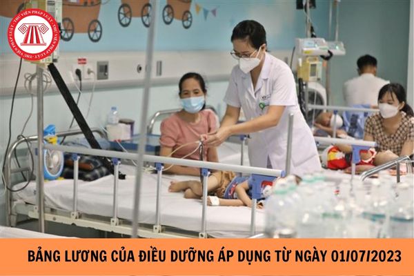 Bảng lương của điều dưỡng mới nhất áp dụng từ ngày 01/07/2023? (Hình từ Internet).