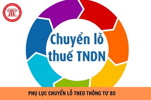 Phụ lục chuyển lỗ theo Thông tư 80? Doanh nghiệp được phép chuyển lỗ bao nhiêu năm?