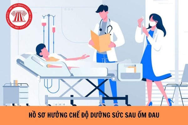 Hồ sơ hưởng chế độ dưỡng sức sau ốm đau năm 2024 bao gồm giấy tờ nào?