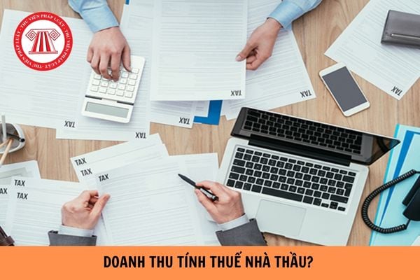 Doanh thu tính thuế nhà thầu đối với hoạt động cho thuê tài chính được xác định