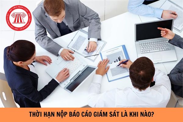 Thời hạn nộp báo cáo giám sát đầu tư là khi nào?