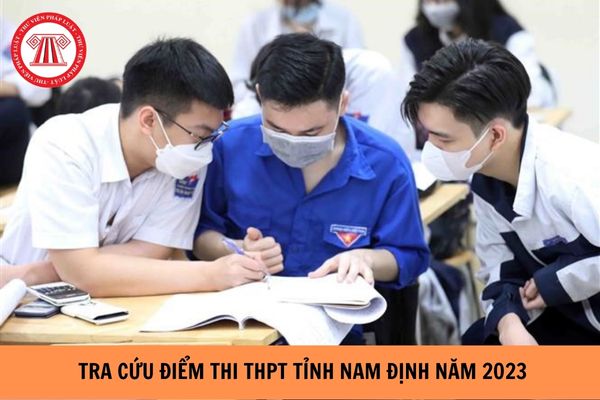 Hướng dẫn tra cứu điểm thi THPT tỉnh Nam Định năm 2023?