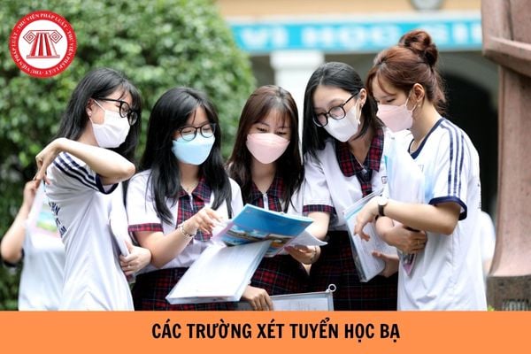 Các trường xét học bạ sau khi biết điểm chuẩn đại học năm 2023?