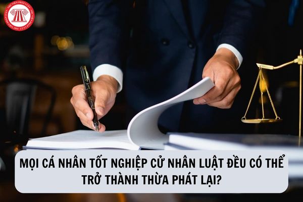 Có phải mọi cá nhân tốt nghiệp cử nhân luật đều có thể trở thành thừa phát lại ở Việt Nam? (Hình từ Internet).
