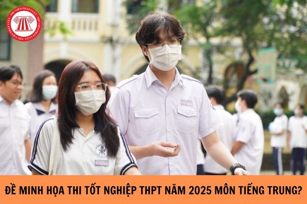 Đề minh họa thi tốt nghiệp THPT năm 2025 môn Tiếng Trung?