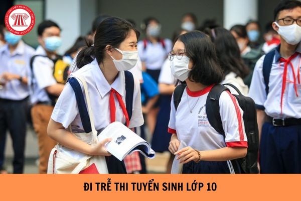 Đến trễ thi tuyển sinh lớp 10 năm 2023 tại Tp. Hồ Chí Minh có được vào thi hay không? (Hình từ Internet).