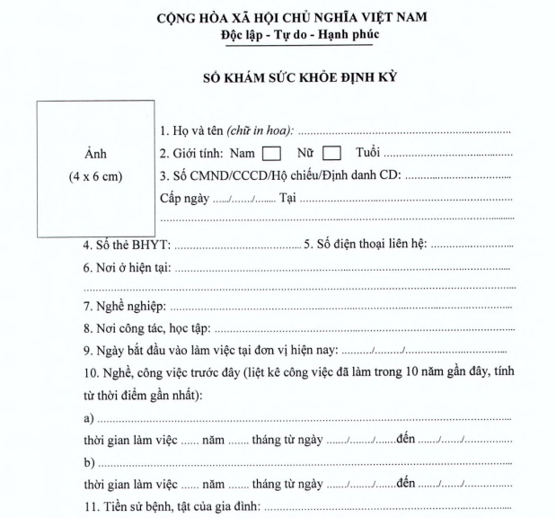 Khám sức khỏe