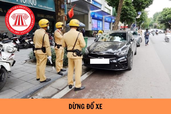 Dừng đỗ xe máy làm kẹt xe bị phạt bao nhiêu?