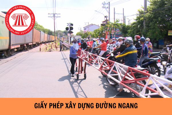 05 công trình được cấp giấy phép xây dựng đường ngang từ ngày 01/12/2023?