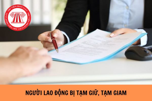 Người lao động bị tạm giữ, tạm giam có được trở lại làm việc không?