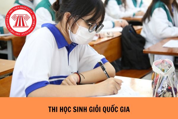 Tăng số lượng thí sinh thi học sinh giỏi quốc gia từ 6 thí sinh lên 10 thí sinh từ ngày 25/11/2023?