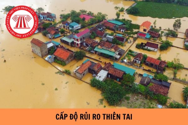 Rủi ro thiên tai được phân thành mấy cấp độ? Các loại thiên tai nào được dự báo, cảnh báo và truyền tin?