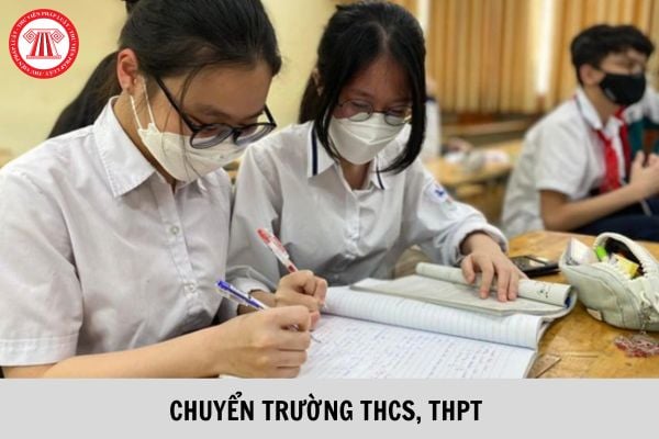 Đối tượng xin chuyển trường THCS, THPT phải đáp ứng điều kiện gì? Thành phần hồ sơ xin chuyển trường THCS, THPT mới nhất 2023?