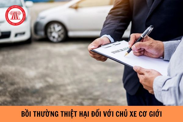 Doanh nghiệp bảo hiểm không phải bồi thường thiệt hại đối với chủ xe cơ giới trong trường hợp nào?