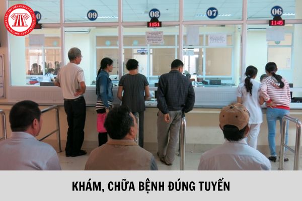 08 trường hợp khám bệnh, chữa bệnh bảo hiểm y tế đúng tuyến?