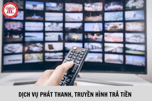 Sửa đổi biểu mẫu về quản lý, cung cấp và sử dụng dịch vụ phát thanh, truyền hình từ ngày 15/8/2023?